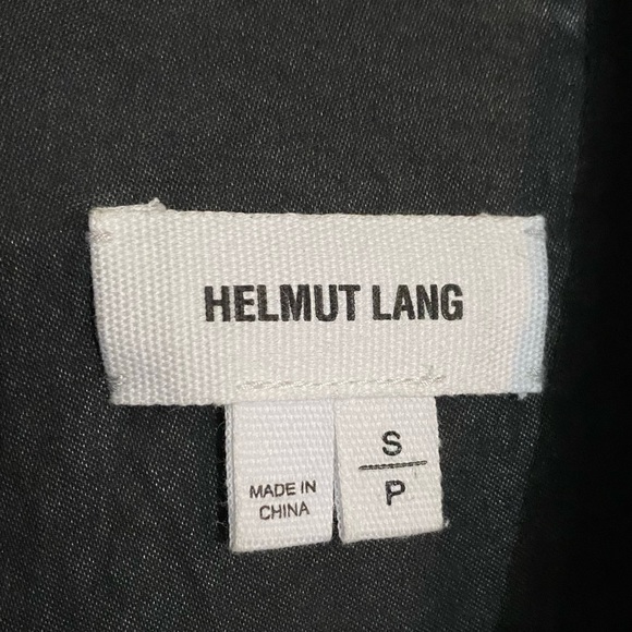 Black Helmut Lang Trench Coat - Picture 2 of 6